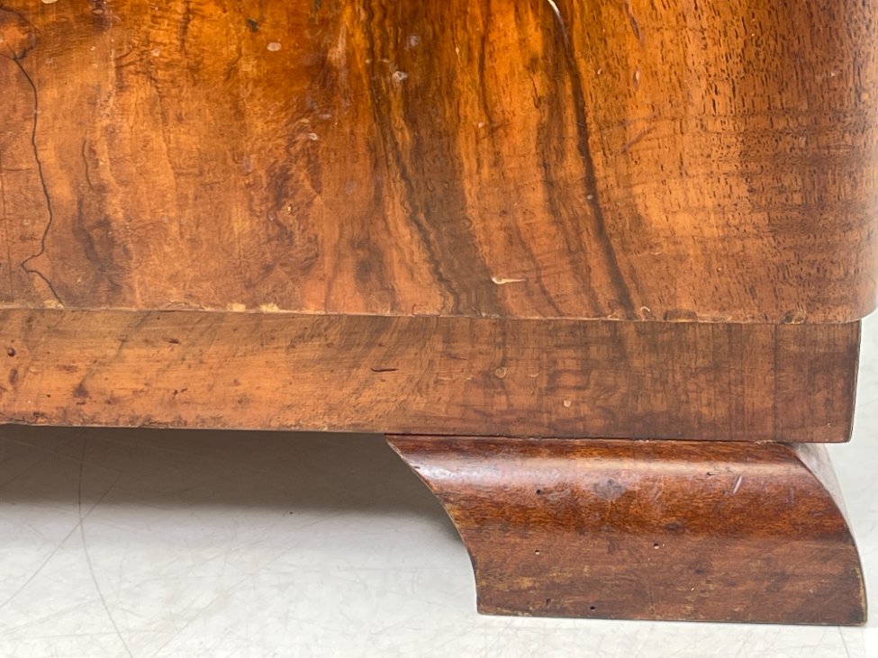 CY0341-spinteles-20 Art deco riešutmedžio spintelės 2 vnt. komplektas 41x48x58 cm