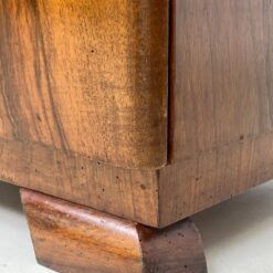 Art deco riešutmedžio spintelės 2 vnt. komplektas 41x48x58 cm