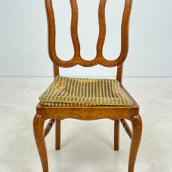 Ąžuolinė kėdė su gobelenu restauracijai 48x48x98 cm, 47 cm