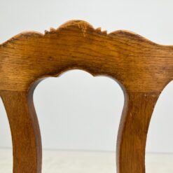 Ąžuolinė kėdė su gobelenu restauracijai 48x48x98 cm, 47 cm