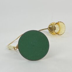 Žalvariniai reguliuojami staliniai šviestuvai 2 vnt. komplektas 34x17x59 cm