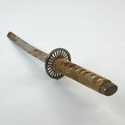 Japoniška katana su bronzos detalėmis 7,5x45x7,5 cm