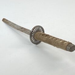 Japoniška katana su bronzos detalėmis 7,5x45x7,5 cm