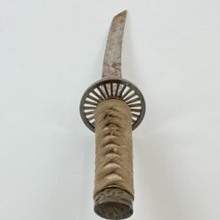 Japoniška katana su bronzos detalėmis 7,5x45x7,5 cm