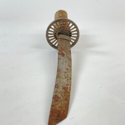 Japoniška katana su bronzos detalėmis 7,5x45x7,5 cm