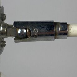 Vintažinis reguliuojamas metalinis stalinis šviestuvas 31x12x50 cm