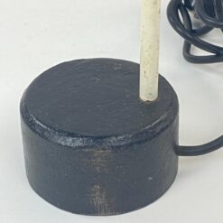 Vintažinis reguliuojamas metalinis stalinis šviestuvas 31x12x50 cm