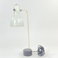 Vintažinis reguliuojamas metalinis stalinis šviestuvas 31x12x50 cm