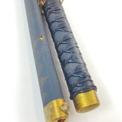 Japoniška katana su žalvario detalėmis ir dėklu 6,5×74,5×6,5 cm