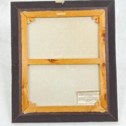 Ant drobės tapytas natiurmortas “Bijūnų puokštė” mediniame rėme 4x64x73 cm