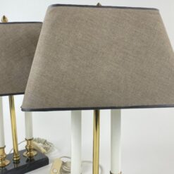 Bouillotte stiliaus staliniai šviestuvai 2 vnt. komplektas 23,5x34x50,5 cm