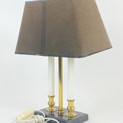 Bouillotte stiliaus staliniai šviestuvai 2 vnt. komplektas 23,5x34x50,5 cm