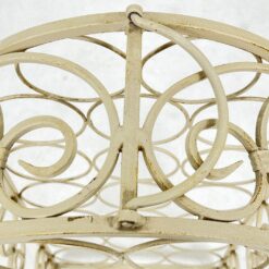 Provanso stiliaus metalinė vyninė 16,5×33,5×80 cm