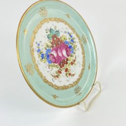 Porcelianinė “Pillivuyt” lėkštė su gėlių raštais 22x22x1,5 cm