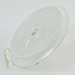 Porcelianinė “Pillivuyt” lėkštė su gėlių raštais 22x22x1,5 cm