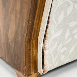 Art deco riešutmedžio foteliai 2 vnt. komplektas 78x71x90 cm, 38 cm