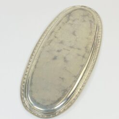 Prancūziškas arbatinuko, cukrinės, ąsotėlio ir padėklo servizas iš alavo