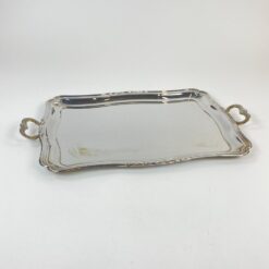 Metalinis padėklas su rankenomis 33×52,5×2,5 cm