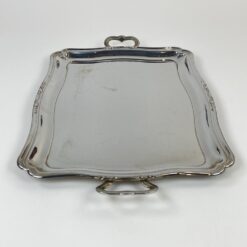 Metalinis padėklas su rankenomis 33×52,5×2,5 cm