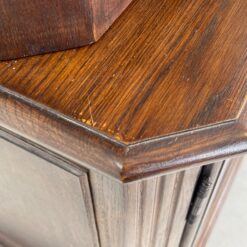 Ąžuolinis dviejų dalių bufetas 55x191x213 cm