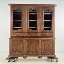 Ąžuolinis dviejų dalių bufetas 55x191x213 cm