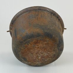 Ketaus puodas su rankena emaliuota vidine dalimi 28x30x17 cm