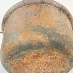 Ketaus puodas su rankena emaliuota vidine dalimi 28x30x17 cm