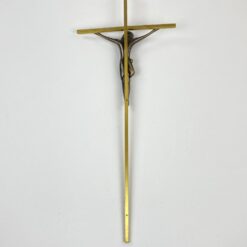 Kabinamas žalvarinis kryžius 3,5x18x45 cm