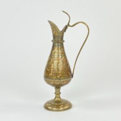 Indiška žalvarinė vaza – ąsotėlis 7,5×10,5×24 cm