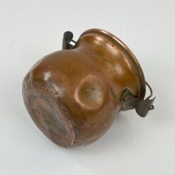 Varinis miniatiūrinis puodas su rankena 8x10x7,5 cm