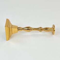 Žalvarinė žvakidė 8,5×8,5×24 cm