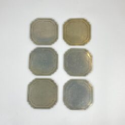 Alaviniai padėkliukai 6 vnt. komplektas 13,5×13,5×0,4 cm