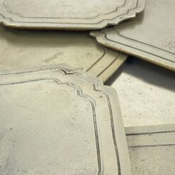 Alaviniai padėkliukai 6 vnt. komplektas 13,5×13,5×0,4 cm