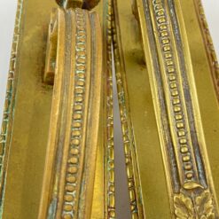 Žalvarinės durų rankenos 2 vnt. komplektas 8,5×4,5×28 cm