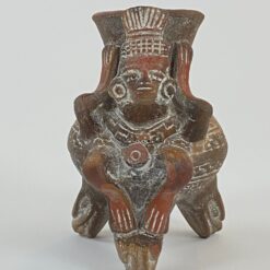 Molinė actekų stilistikos vazelė 10x9x12 cm