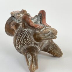 Molinė actekų stilistikos vazelė 10x9x12 cm