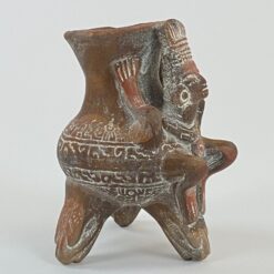 Molinė actekų stilistikos vazelė 10x9x12 cm