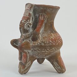 Molinė actekų stilistikos vazelė 10x9x12 cm