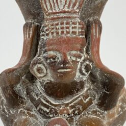 Molinė actekų stilistikos vazelė 10x9x12 cm