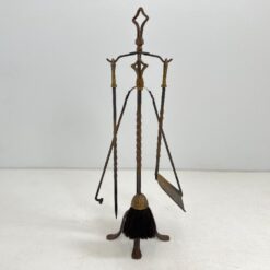 Židinio įrankių komplektas su stovu 36x23x81 cm