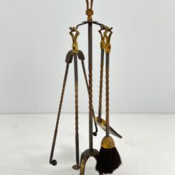 Židinio įrankių komplektas su stovu 36x23x81 cm