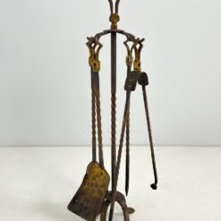 Židinio įrankių komplektas su stovu 36x23x81 cm