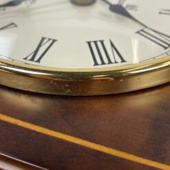 Stalinis elektroninis “Archangelus” laikrodis raudonmedžio rėme 10x26x33 cm