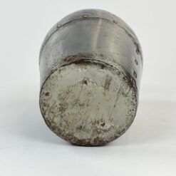 Dekoratyvinė vaza iš metalo ir žalvario su vario varžtais 16x16x23,5 cm