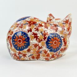 Rytietiška keramikinė katino statula 13x22x15 cm