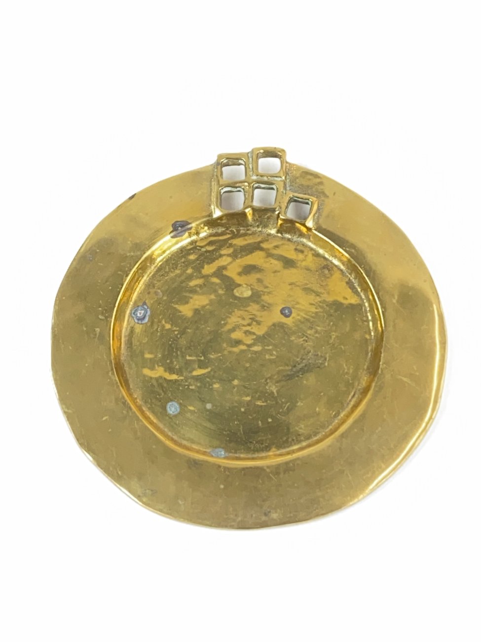 DN0210-lekstes-1 Žalvarinė lėkštutė 18,5x18x1,5 cm