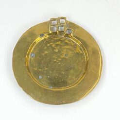 Žalvarinė lėkštutė 18,5x18x1,5 cm