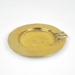 Žalvarinė lėkštutė 18,5x18x1,5 cm