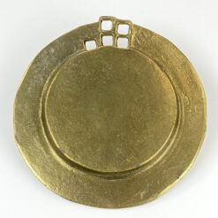 Žalvarinė lėkštutė 18,5x18x1,5 cm