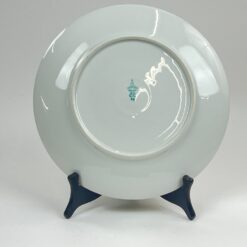 Porcelianinė Mitterteich Bavaria lėkštė su žuvų atvaizdu 24,5×24,5×3 cm